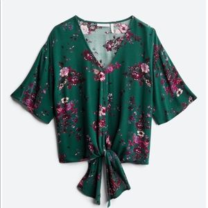 Rhee Tie Front Shirt